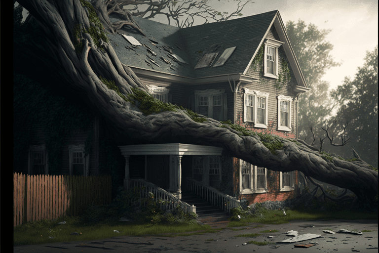 Neighbor's tree fell on my house Neighbor Cut Down My Tree